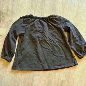 Zara grey flared top size 2/3 years